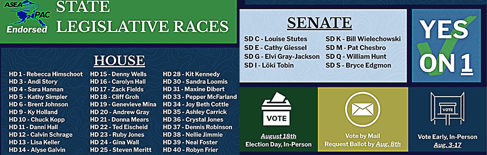 ASEA PAC 2026 Primary Election Endorsements