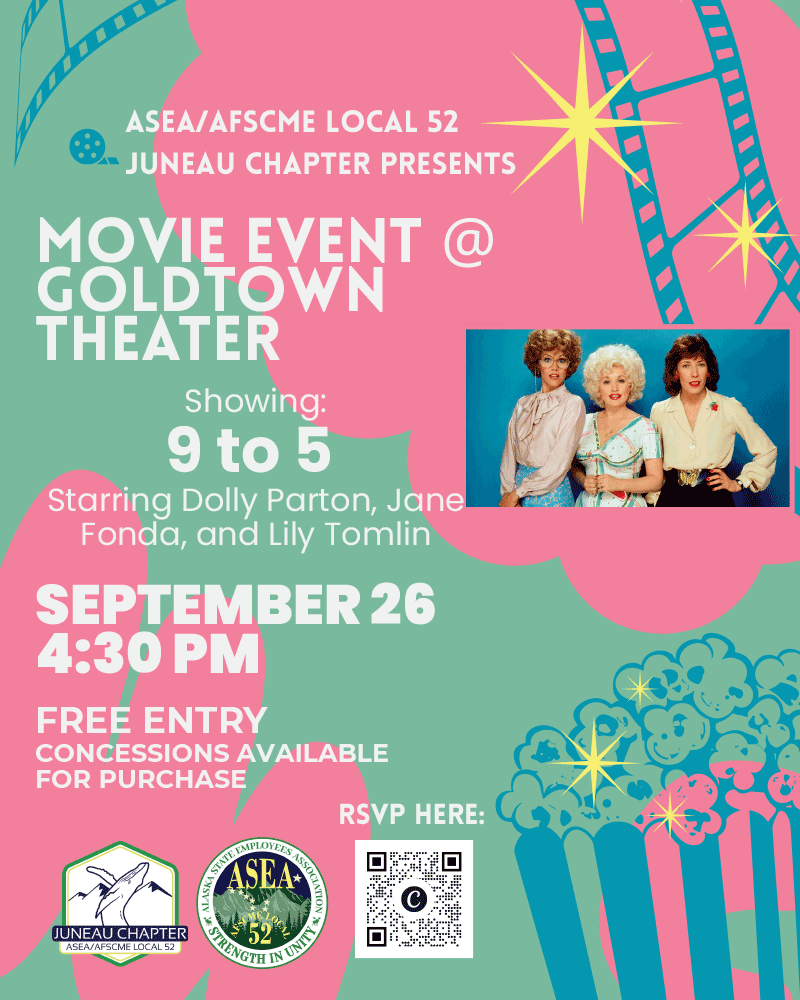 Juneau Chapter Movie Night at the Gold Town Theater, Saturday, Sep. 26
