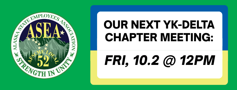 Y-K Delta Chapter Meeting Friday, Oct. 2 at 12 noon