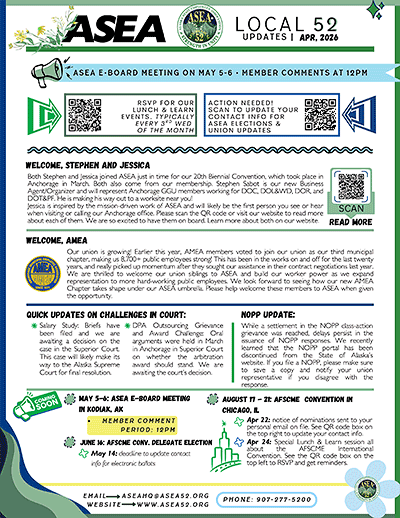 ASEA Newsletter (Apr/May 2026)
