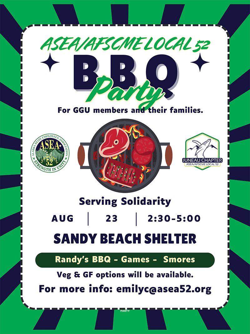 ASEA Juneau Chapter BBQ (Aug. 23, 2026)